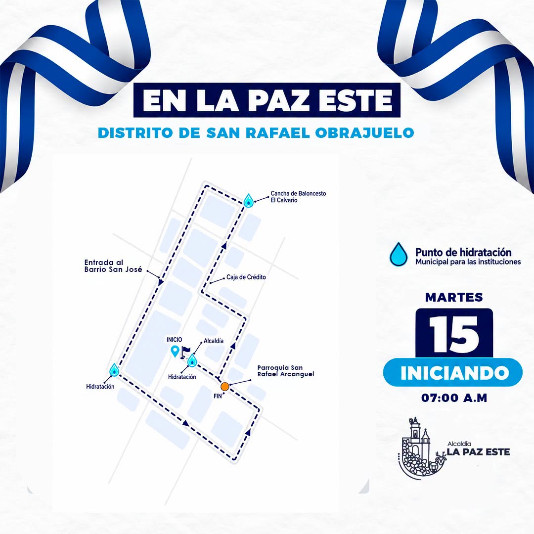 En La Paz Este #CelebramosLaIndependencia. Este 15 de septiembre ven a disfrutar del desfile de la independencia en las principales calles de nuestro distrito. 🤩